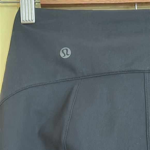 Lululemon | Black Straight Ankle Pixi Front Seam Ponte Leggings Pants 4 - Picture 12 of 16